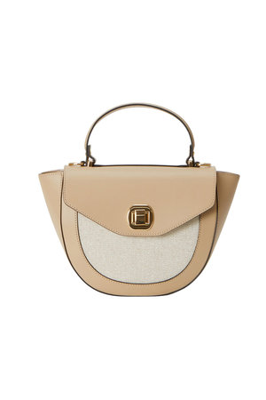 アナイ/ANAYIのコンビフラップハンドバッグ(120600/120602)