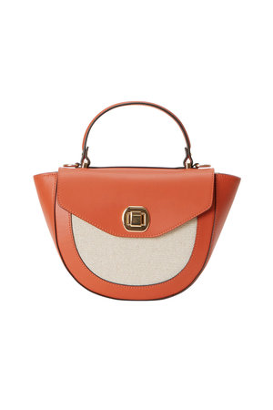 アナイ/ANAYIのコンビフラップハンドバッグ(120600/120602)