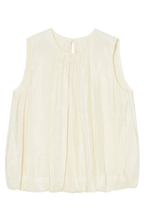 アナイ/ANAYIのシルキークレープバルーン ブラウス(110400/110401)