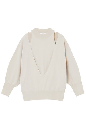 アナイ/ANAYIのハイネックレイヤープルオーバー(110300/110301)