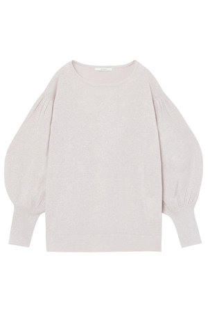 アナイ/ANAYIのLUREX ボリュームスリーブプルオーバー(110300/110301)