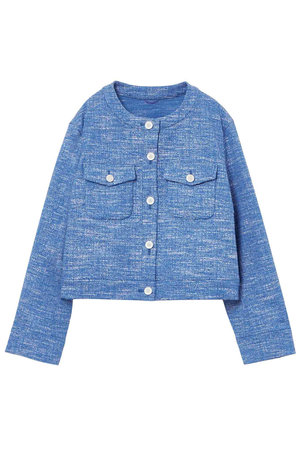 アナイ/ANAYIのスラブツイードブルゾン(110800/110801)