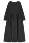ペプラム切替ドッキングワンピース アナイ/ANAYI ブラック