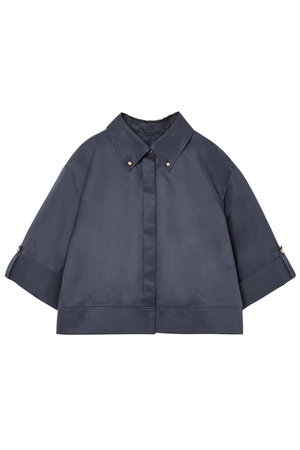 アナイ/ANAYIのツイルクロップドシャツ(110400/110402)