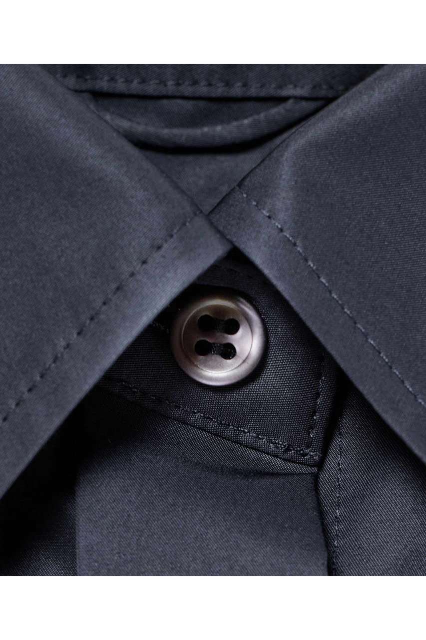 ANAYI(アナイ)｜ツイルクロップドシャツ/ネイビー の通販｜ELLESHOP