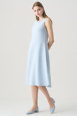 ヴィスコースニットスムース ワンピース