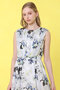 bouquet プリントランダムタック ワンピース アナイ/ANAYI