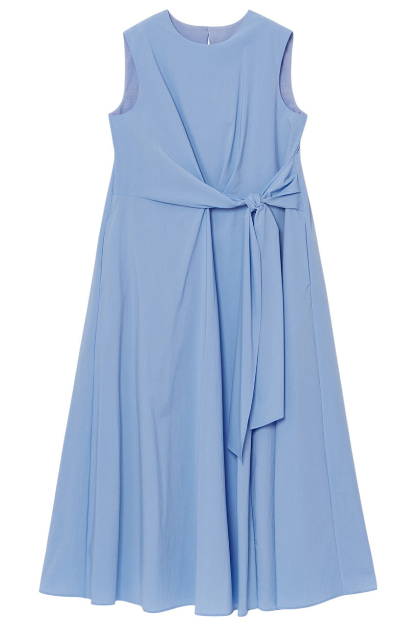 ANAYI ストレッチナイロンフロントツイスト ワンピース (ブルー, 36) アナイ ELLE SHOP ANAYI ストレッチナイロンフロントツイスト ワンピース (ブルー, 36) アナイ ELLE SHOP