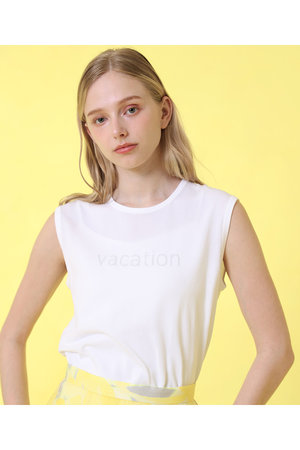 アナイ/ANAYIのVACATION ロゴ プルオーバー(110300/110301)