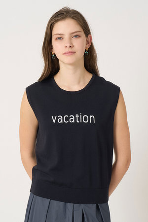 アナイ/ANAYIのVACATION ロゴ プルオーバー(110300/110301)