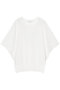 コットンアセテートドルマン プルオーバー アナイ/ANAYI ホワイト