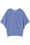 コットンアセテートドルマン プルオーバー アナイ/ANAYI ブルー