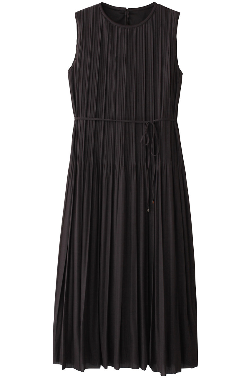 ANAYI ソフトジャージプリーツワンピース (チャコールグレー, 38) アナイ ELLE SHOP ANAYI ソフトジャージプリーツワンピース (チャコールグレー, 38) アナイ ELLE SHOP