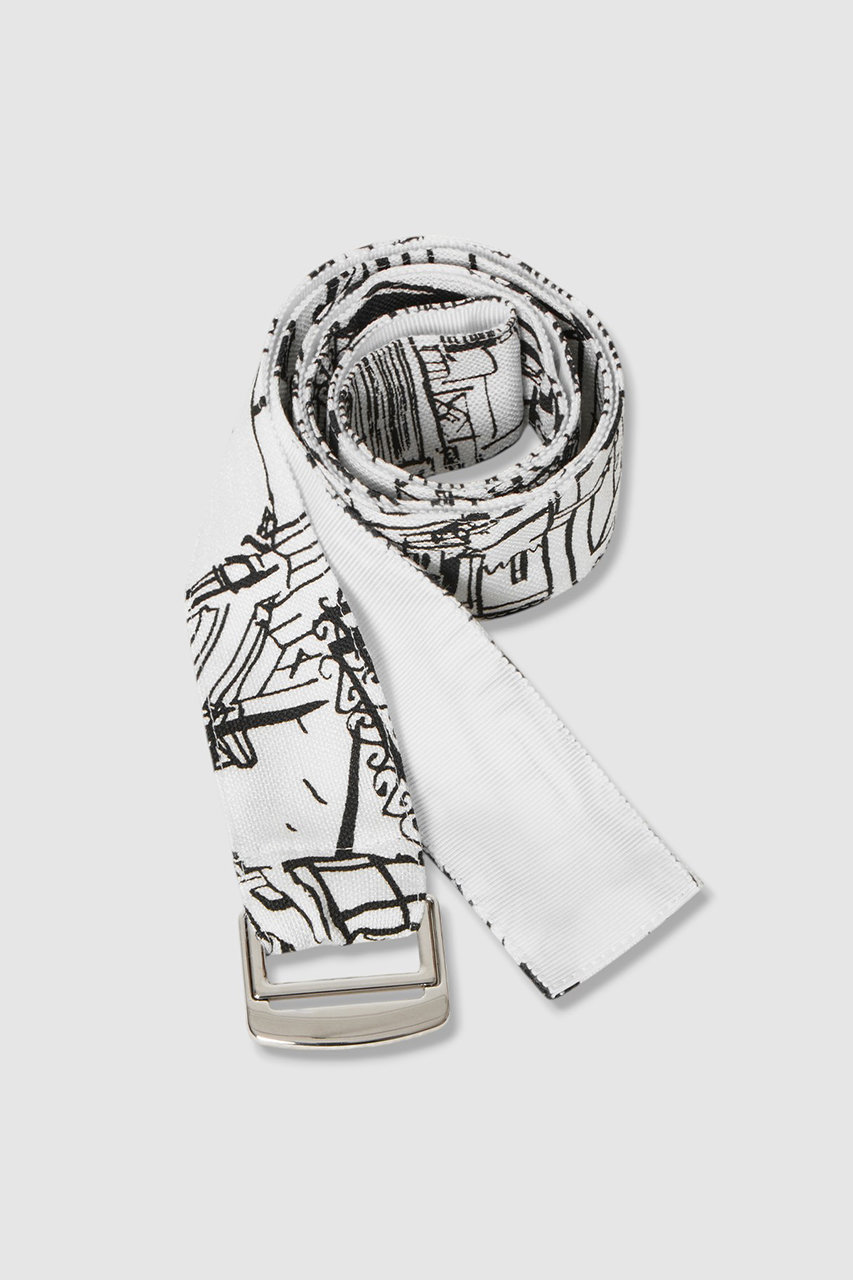 【美品】ANAYI 2025AW シティスケーププリントAライン スカート シティスケーププリントAライン スカート | ANAYI/アナイ | 三越