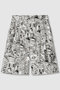 シティスケーププリントハーフパンツ アナイ/ANAYI ホワイト