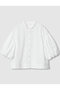 タフタパルーンスリーブ ブラウス アナイ/ANAYI ホワイト