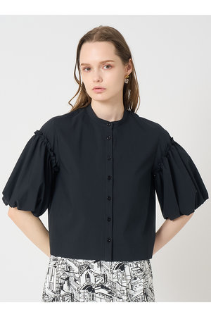 アナイ/ANAYIのタフタパルーンスリーブ ブラウス(110400/110402)