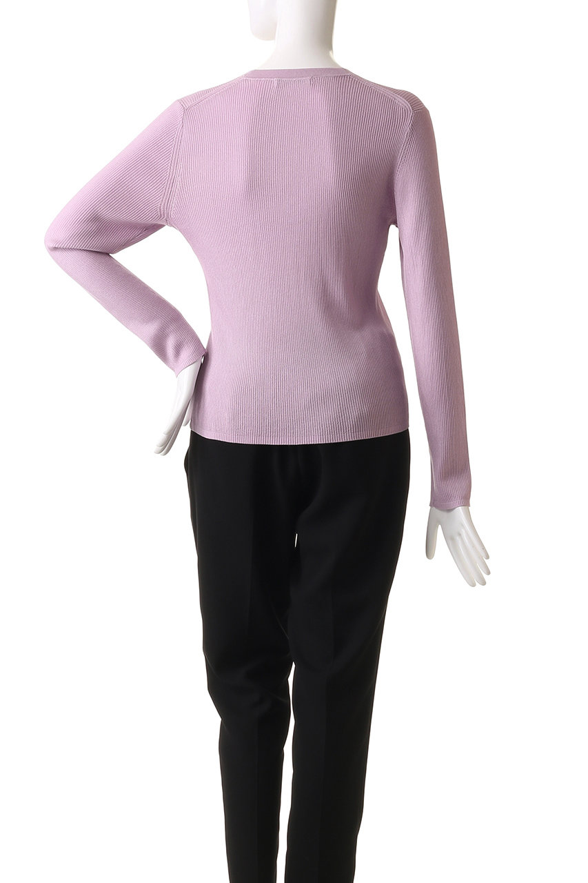 【233】現行品　新品　アナイ　アセテートポリエステルカーディガン　ツイン アセテートポリエステルクルーネック カーディガン|ANAYI OFFICIAL