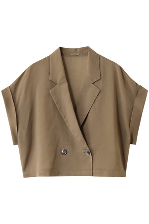 アナイ/ANAYIのシアーオーガンフレンチスリーブジャケット(110800/110801)