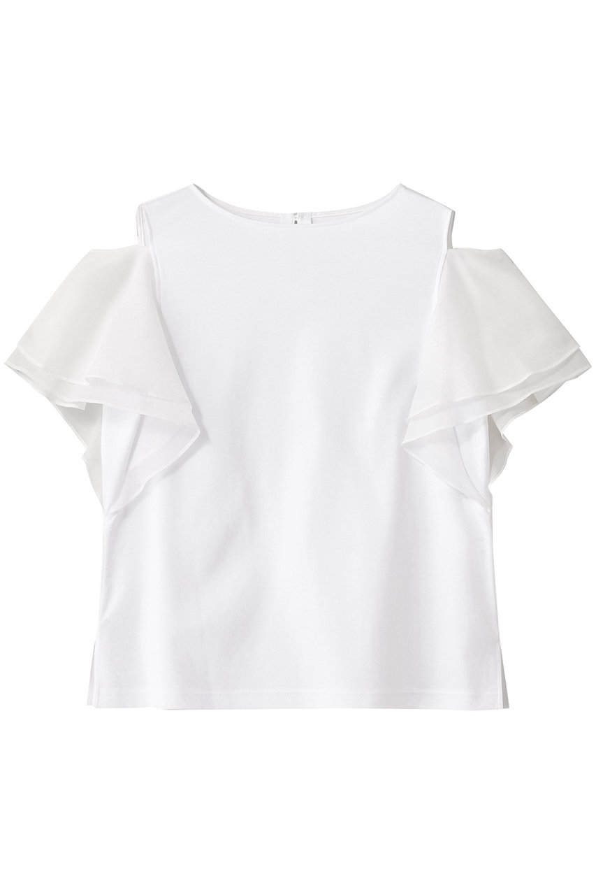 アナイ/ANAYIのライトポンチオフショルプルオーバー(ホワイト/10252815080-95-380)