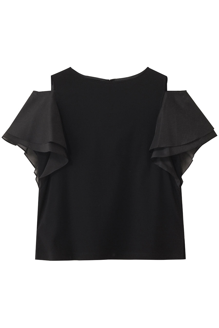 アナイ/ANAYIのライトポンチオフショルプルオーバー(ブラック/10252815080-95-380)