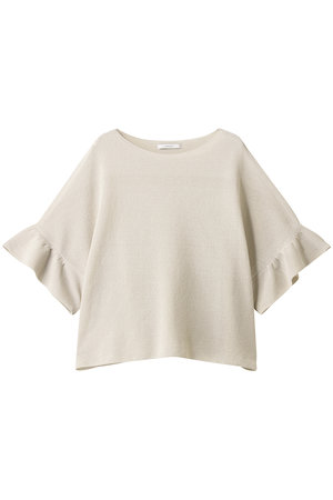 アナイ/ANAYIの和紙ガーターフリル袖プルオーバー(110300/110301)