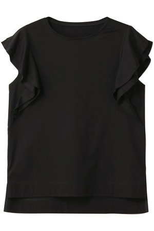 アナイ/ANAYIのコットンスムースWフリルプルオーバー(110100/110102)