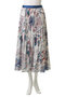 ボタニカルペイズリープリーツスカート アナイ/ANAYI