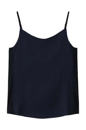 アナイ/ANAYIのベア天サテンコンビキャミソール(110100/110101)