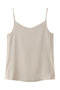 ベア天サテンコンビキャミソール アナイ/ANAYI ベージュ
