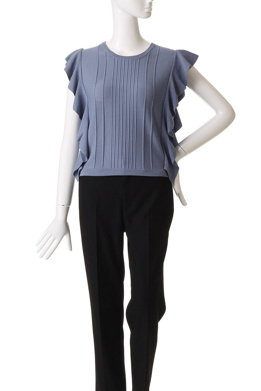 ANAYI(アナイ)｜ビラテラールラッフルプルオーバー/オフホワイト の