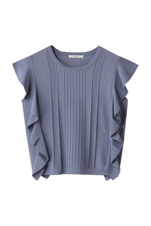 アナイ/ANAYIのビラテラールラッフルプルオーバー(110300/110301)