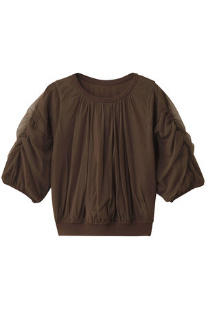 アナイ/ANAYIのチュールレイヤードパフプルオーバー(110300/110301)