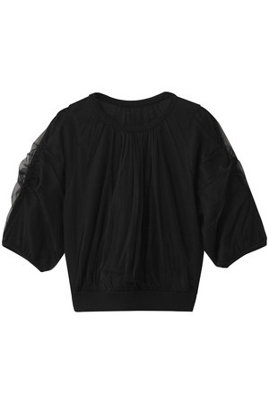 アナイ/ANAYIのチュールレイヤードパフプルオーバー(110300/110301)