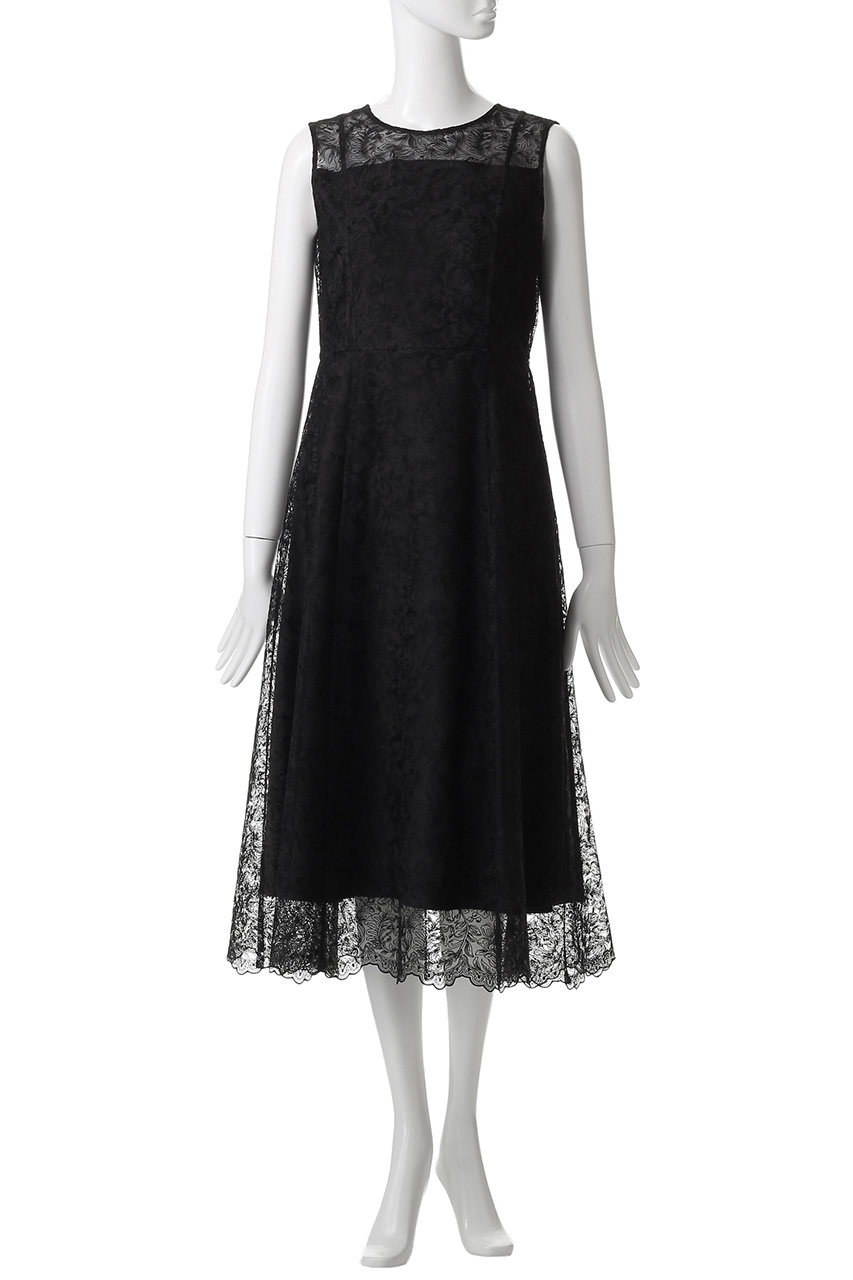 アナイ　リトルフラワーチュールフレア ワンピース　ANAYI 36 ANAYI（アナイ）の「リトルフラワーチュールフレア ワンピース