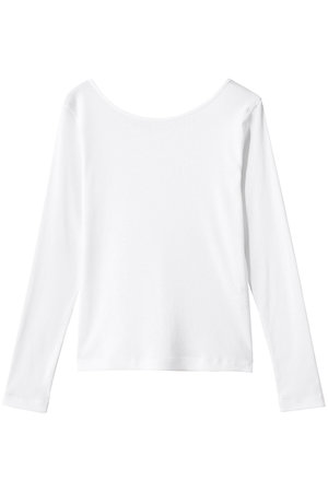 アナイ/ANAYIのコットンテレコボートネックプルオーバー(110100/110103)