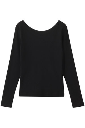 アナイ/ANAYIのコットンテレコボートネックプルオーバー(110100/110103)