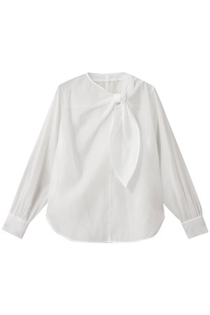 アナイ/ANAYIのオーガンジーツイストボウブラウス(110400/110403)