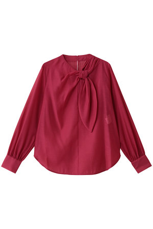 アナイ/ANAYIのオーガンジーツイストボウブラウス(110400/110403)