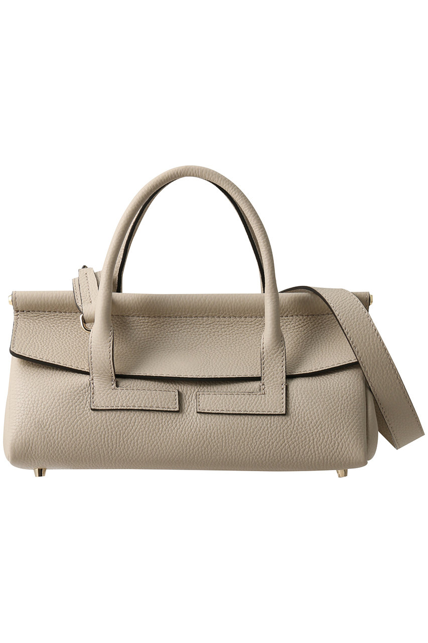 ANAYI IスクエアフラップハンドBAG (ベージュ, 1) アナイ ELLE SHOP ANAYI IスクエアフラップハンドBAG (ベージュ, 1) アナイ ELLE SHOP