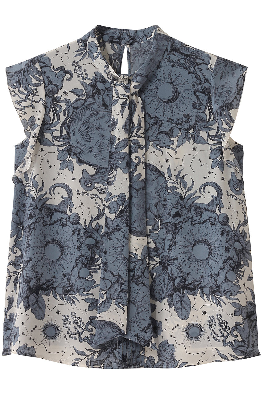 ANAYI コンスティレイションPTボウタイブラウス (オフホワイト, 38) アナイ ELLE SHOP