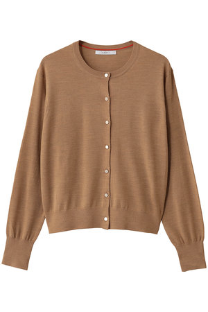 アナイ/ANAYIのスーパーFメリノクルーカーディガン(110300/110303)