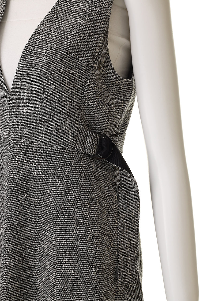 ANAYI ツイードジャンパーワンピース 34 ¥55,000→¥35,000 ウール