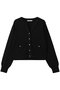 アソートビジュー釦ポケットカーディガン アナイ/ANAYI ブラック