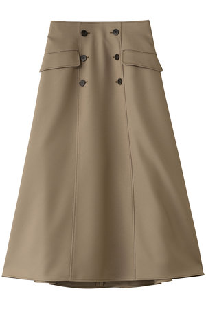 アナイ/ANAYIのブライトツイルAラインスカート(110700/110703)