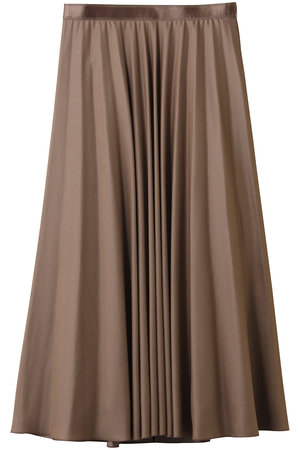 アナイ/ANAYIのレザーライクサテンプリーツスカート(110700/110703)