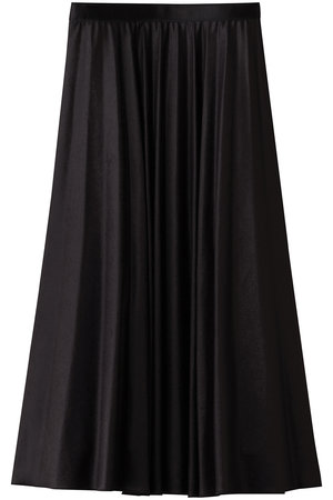 アナイ/ANAYIのレザーライクサテンプリーツスカート(110700/110703)