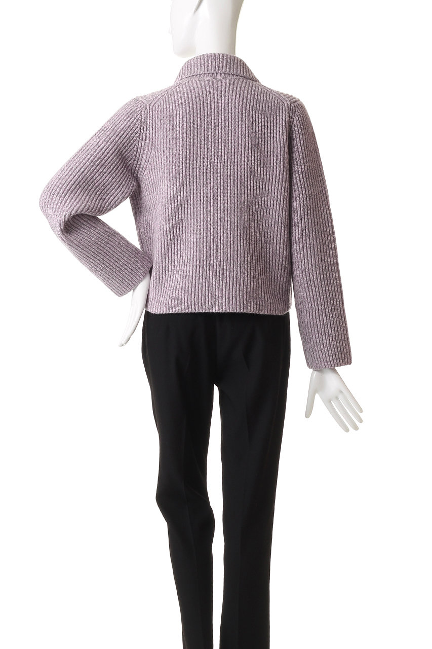 ANAYI(アナイ)｜カラーミックスボクシーJKカーディガン/ピンク の通販