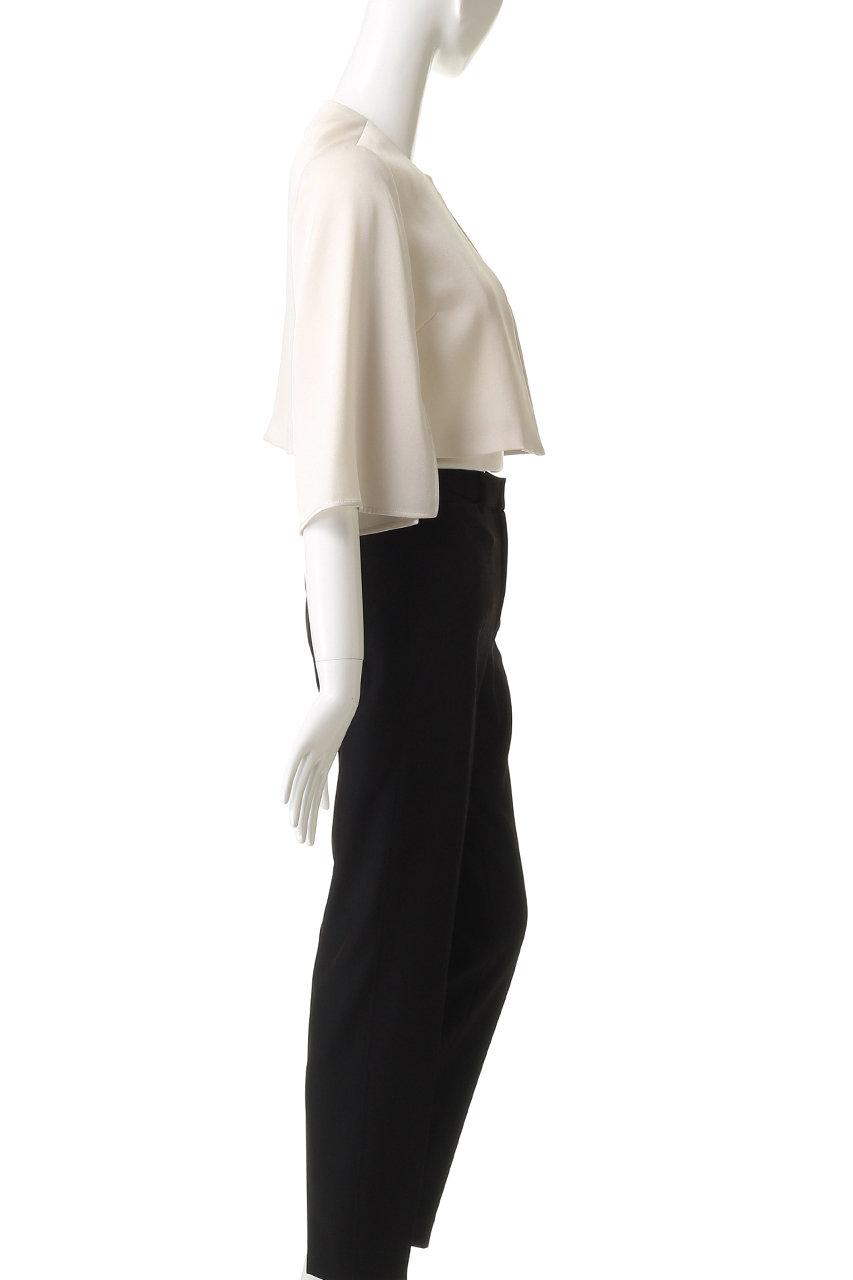 ANAYI(アナイ)｜トリアセサテンボレロジャケット/アイボリー の通販