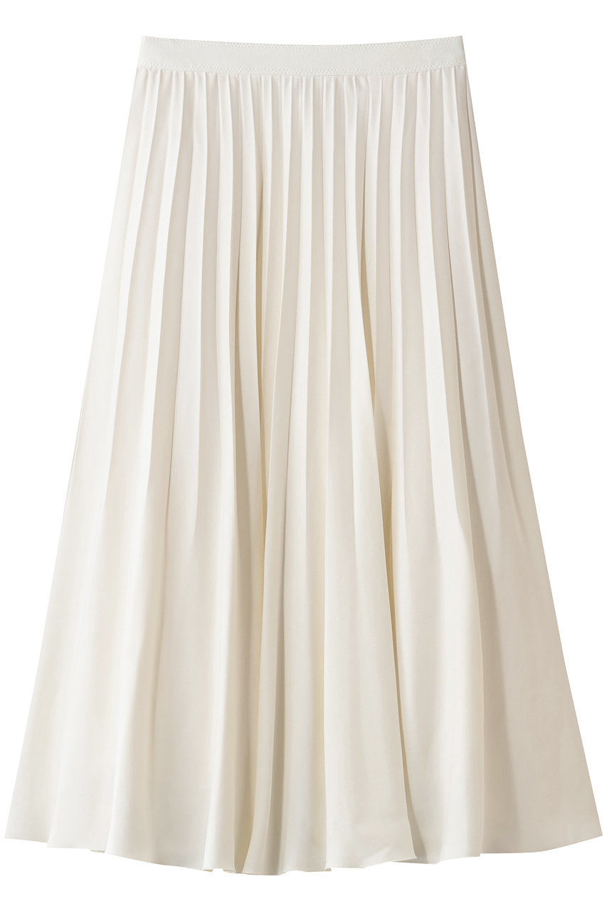 alo ホワイト プリーツスカート 新品タグ付き 洗えるプリーツスカート【25年10月カタログ】|レリアン | レリアン公式